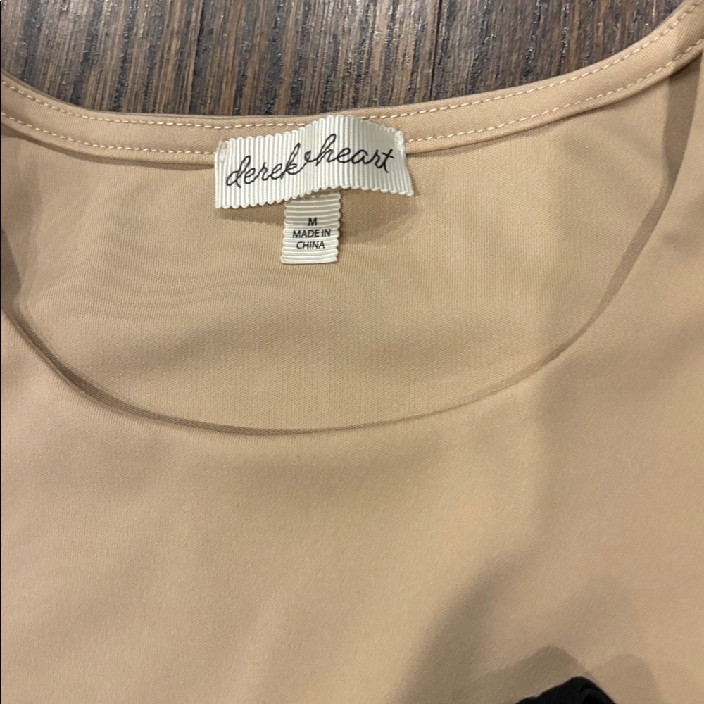 Derek Heart Black and Nude Bodysuit bundle size medium - Picture 3 of 3